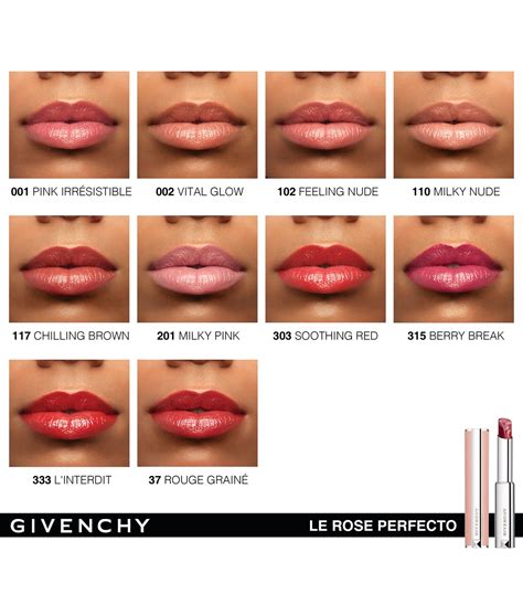 rose perfecto givenchy 525|Givenchy lip balm rose.